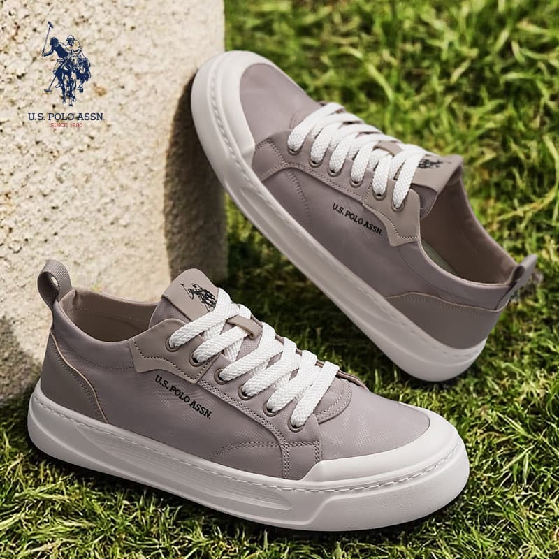 USPOLO.ASSN.Canvas Sapatos Masculinos 2026 Novo Estilo Verão Respirável Estilo Fino All-Match Tênis Casuais Masculinos