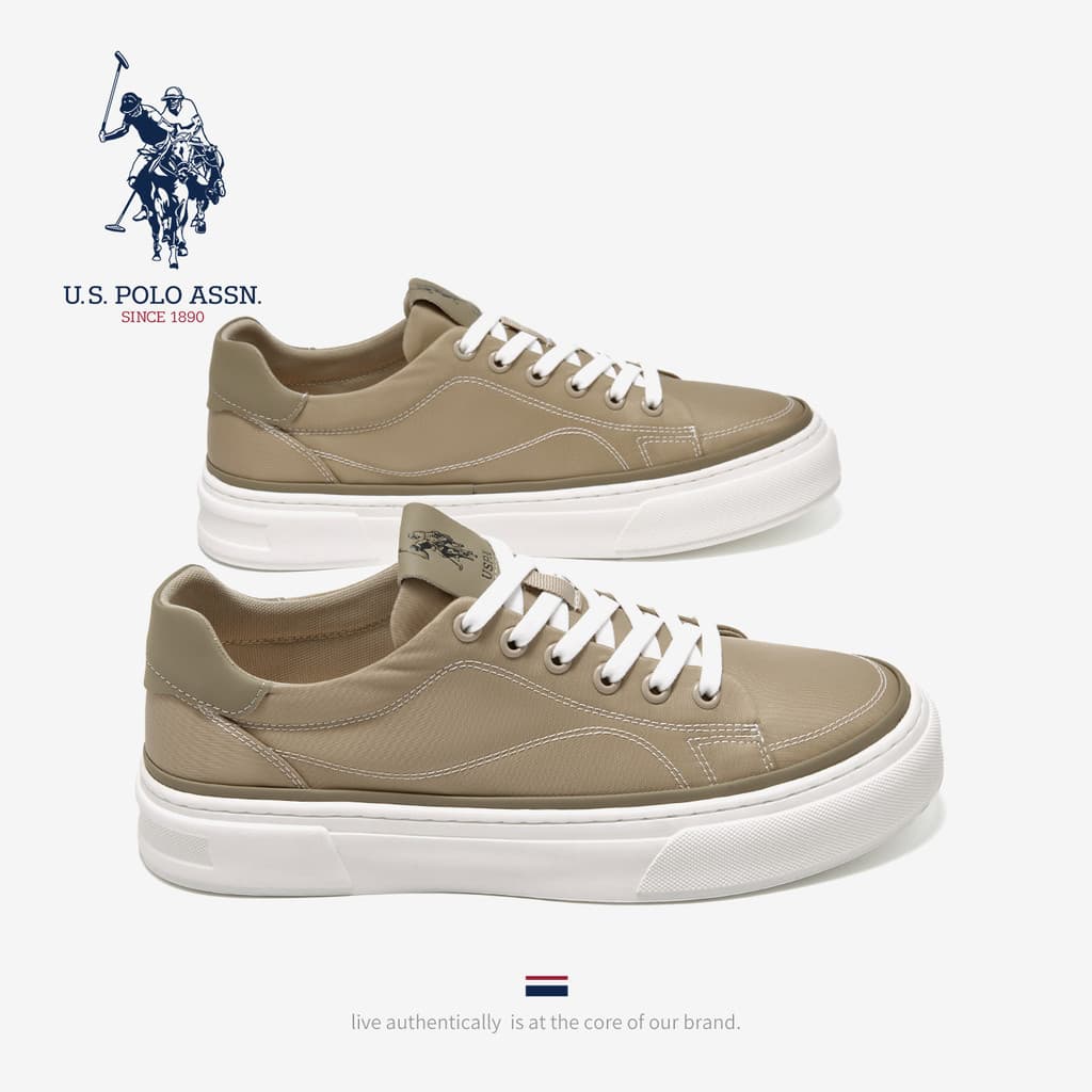 USPA oficial loja principal sapatos de lona estilo masculino 2025 outono novo estilo estilo fino respirável Casual espor