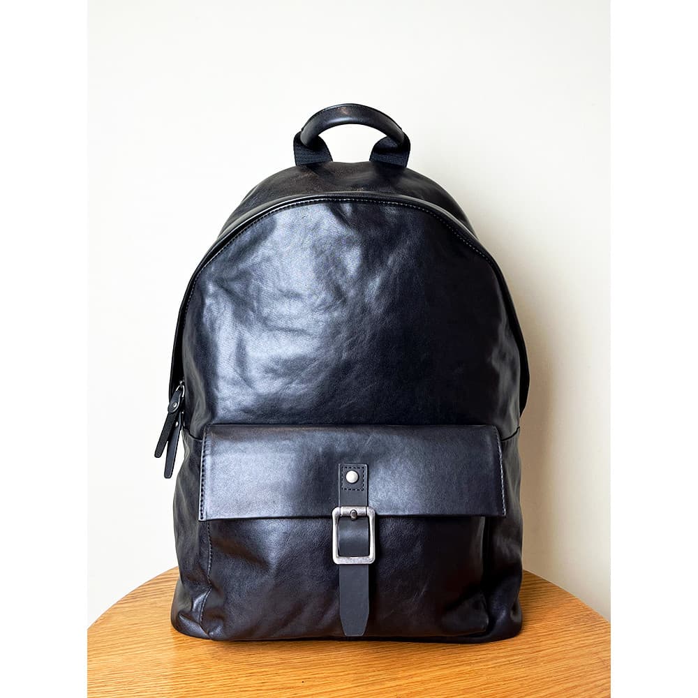 Mochila retrô americana masculina de couro genuíno, grande capacidade, primeira camada de couro, 2026, novo estilo, bols