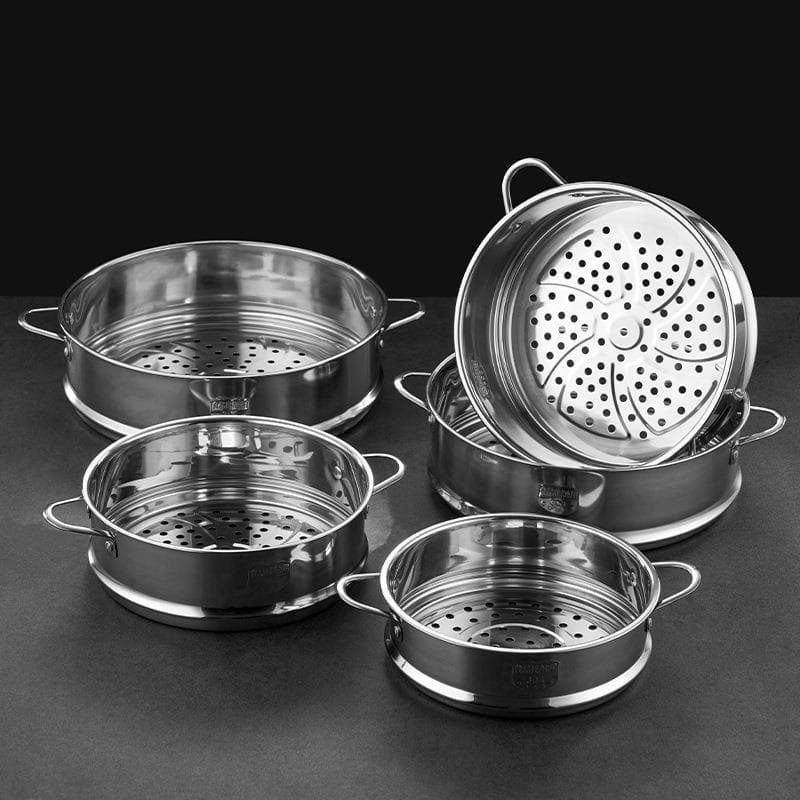 [16cm-30cm] 304 aço inoxidável vapor doméstico grelha vapor compartimento Rack de vapor Hongjunda