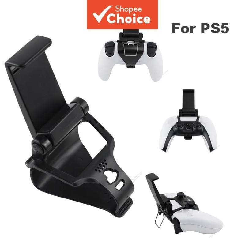 Suporte de Celular para PS5, Acessórios de Montagem, Suporte de Mão para Gamepad PS5, Compatível com Samsung S9 S8
