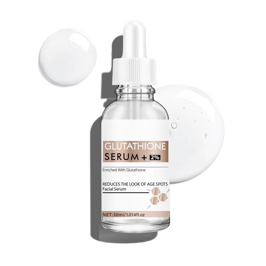 Sérum de Glutationa, 20000ppm de Glutationa e Ácido Hialurônico, Séruns Faciais Coreanos para Mulheres, Sérum para Manch