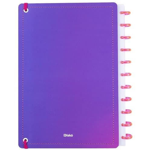 Caderno Medio Capa Dura Folhas Reposicionaveis Design Moderno Alto Padrao Estudos Anotacoes