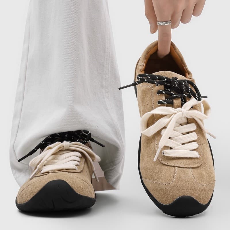 Sola macia estrela mesmo estilo Forrest Gump sapatos masculinos 2026 verão fino sola plana esportes casuais sapatos de t