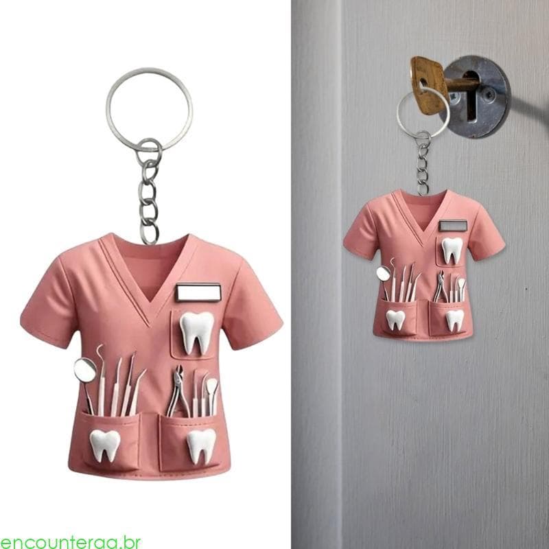 Encountera Clinical Carreira Chaveiro Item Decorativo Para Profissionais Presentes Formatura