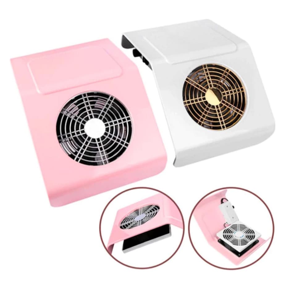 Sugador Coletor Aspirador de Pó Unhas em Gel 40W com Controle de Velocidade + Filtros oferta