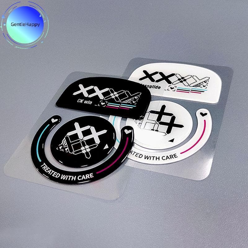 GentleHappy Glass Glide Pés Almofadas Mouse Stier Para G Pro X Superlight Bordas Curvas Arredondadas br