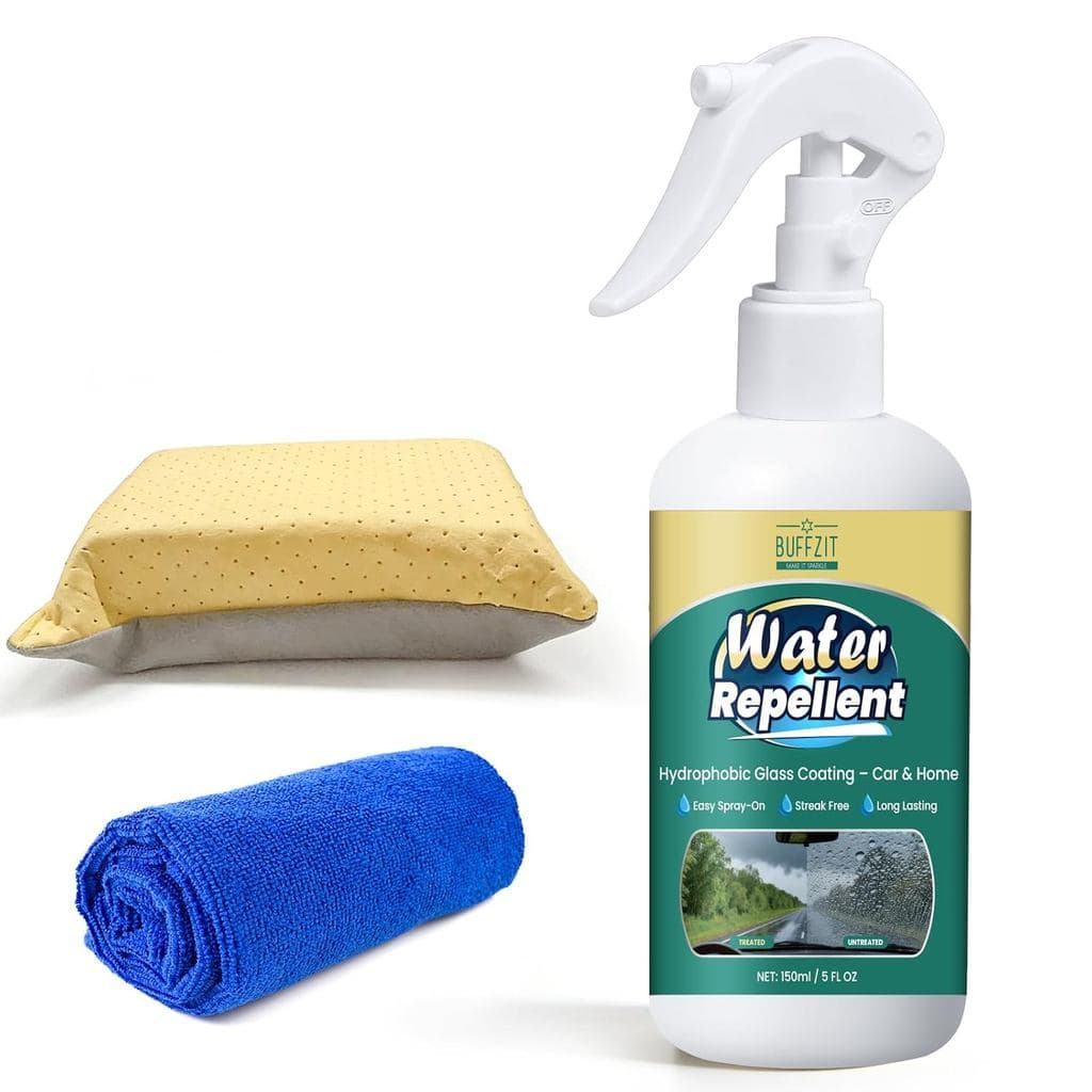Spray Repelente de Água para Vidros - Repelente Hidrofóbico para Para-brisas de Carro, Portas de Chuveiro, Janelas e Esp