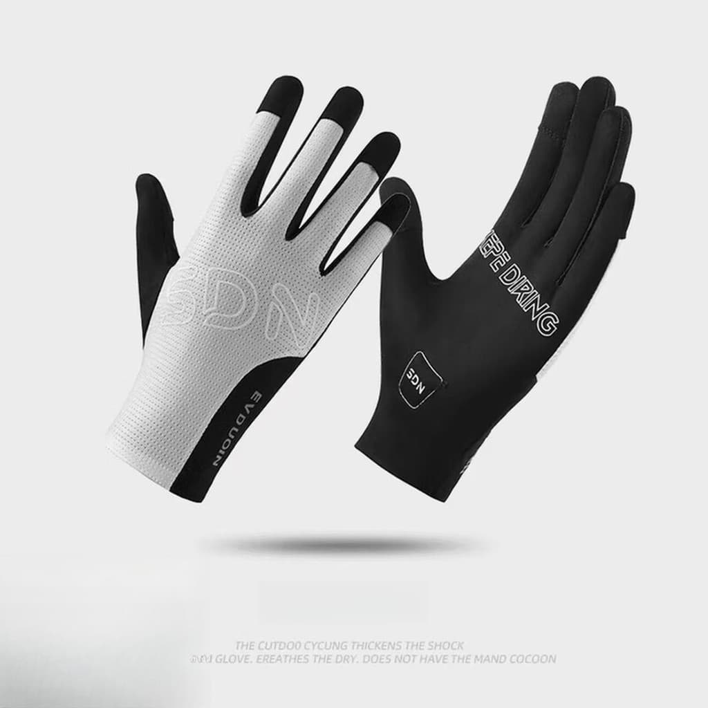 Luvas de ciclismo masculinas verão pesca ao ar livre montanhismo antiderrapante luvas resistentes ao desgaste feminino r