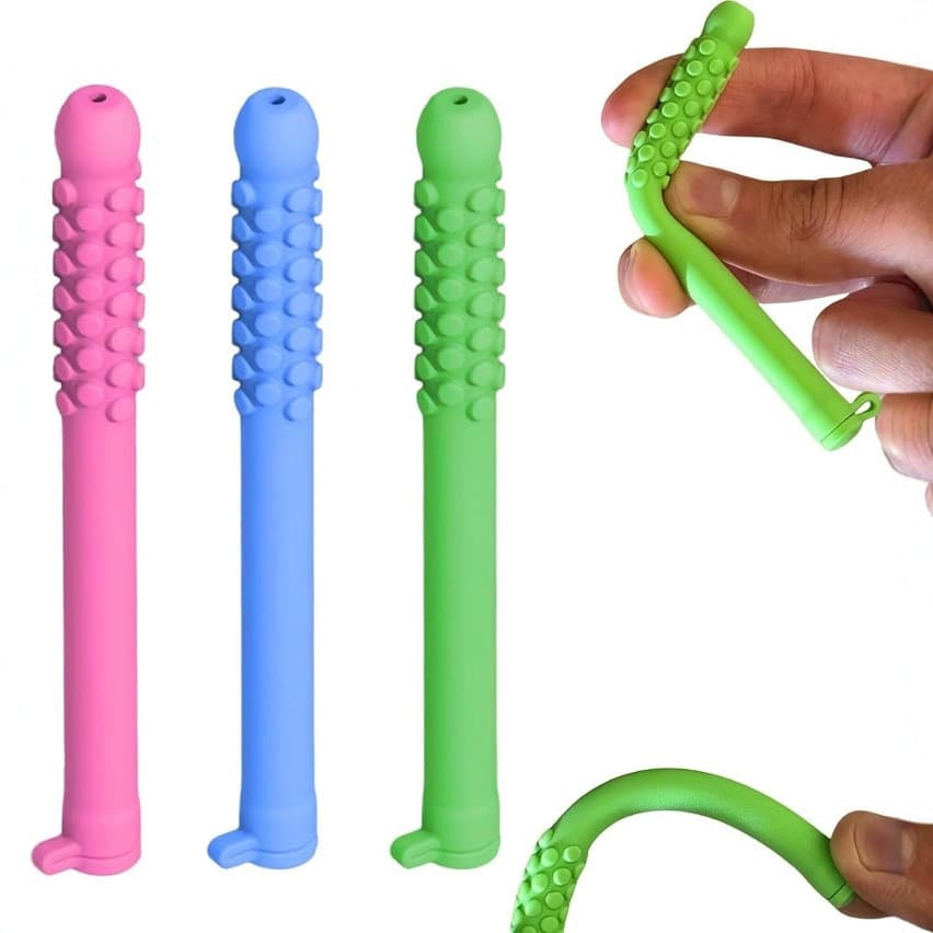 Respirador De Óleo Essencial Popular Do Transfronteiriço Contém Silicone Em Bastão Mastigável Respirável