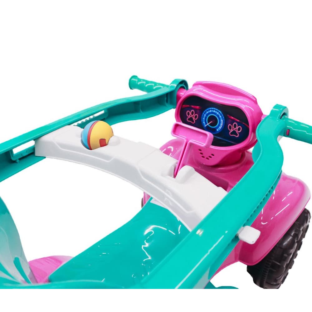 Quadriciclo Infantil Dog Menina - Rosa