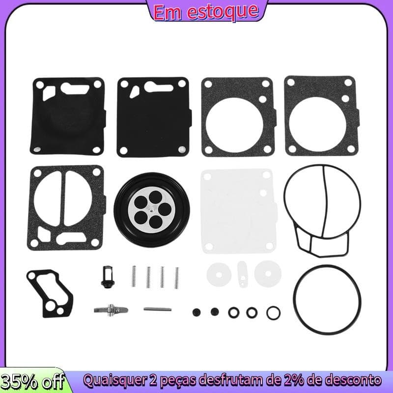 Kit De Reparo Para Reconstrução De Carburador Jet Ski PWC SBN Super BN 38 40I 44 46