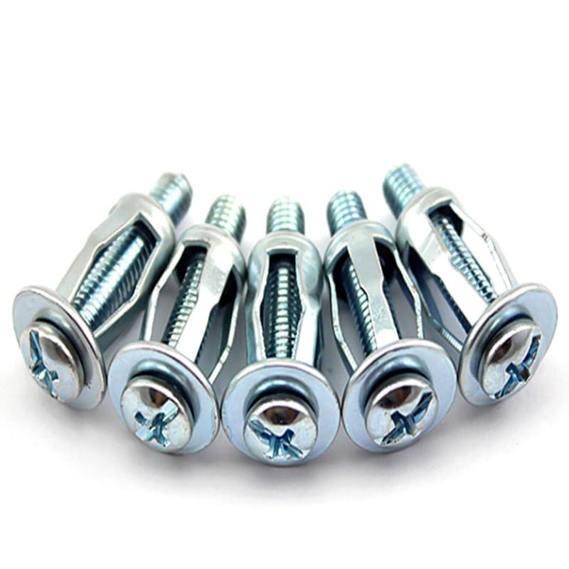 Kit 50 Grampos Rebite de Expansão Metal Aço M5 x 25 mm Fixação Segura Profissional
