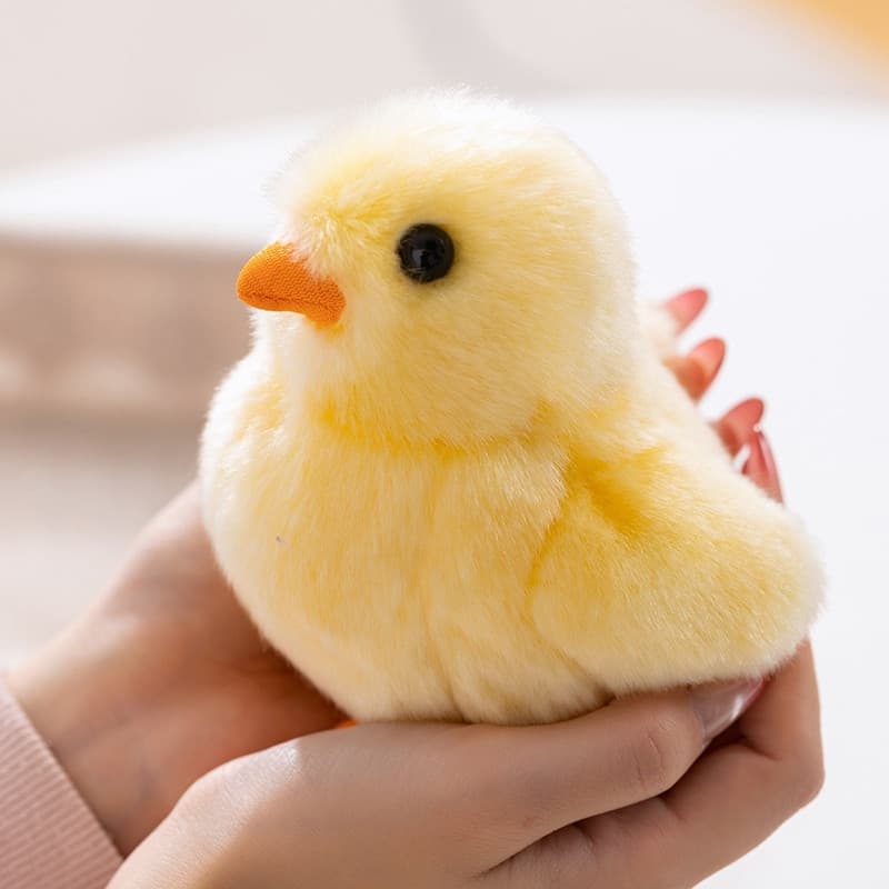 Brinquedo De Pelúcia Realista Para Pintinho , Animal Fofo , Boneca Macia E Segura , Presentes De Aniversário , Decoração