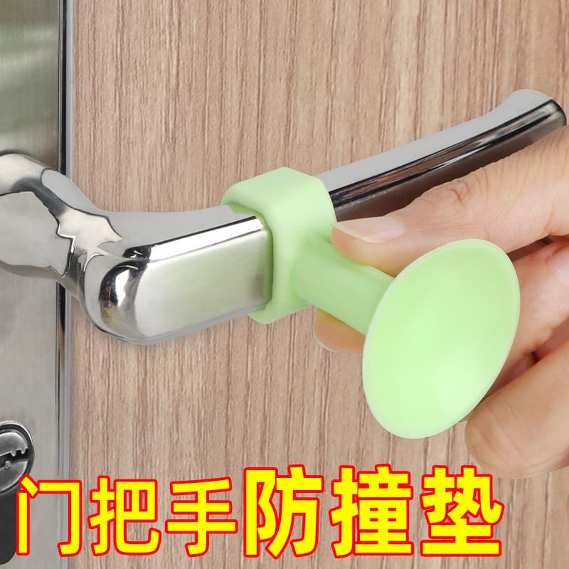 Anti-colisão resistência da porta maçaneta da porta amortecimento mudo perfuração-livre sucção da porta à prova de vento