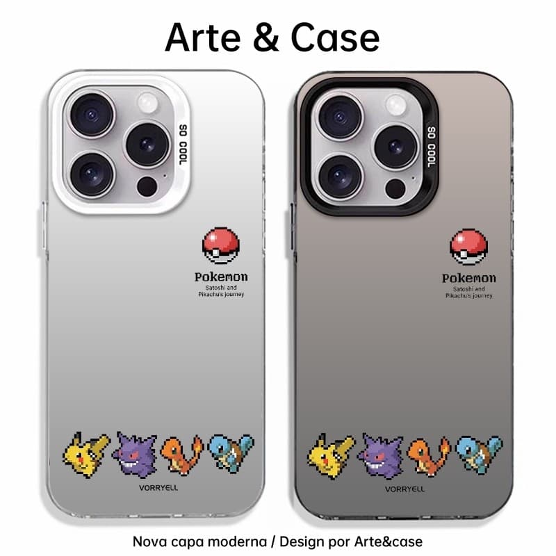 Capinha de silicone fosca impacto-Estampa de Pokébola do Pokémon For MOTO E14 E15 G04 G05 G10 G24 G30 G34 G53 G54 G84