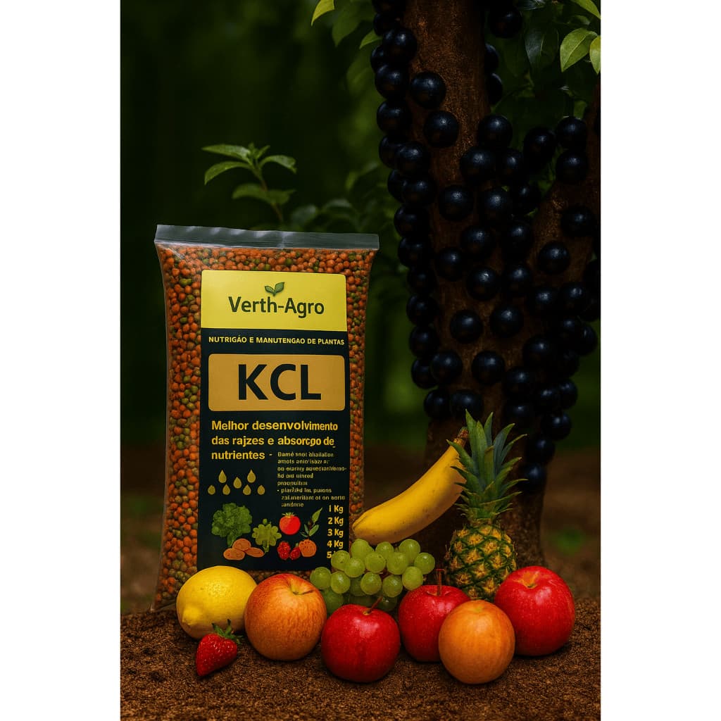 Adubo Fertilizante Cloreto de Potássio KCL Premium – Crescimento, Floração, Frutificação | 5kg 10kg 15kg 20kg 25kg
