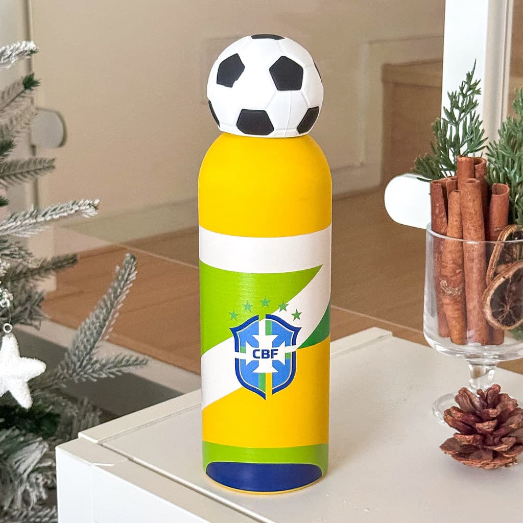 [Frete grátis] Copo de água Copo de água de futebol Xícara de café Copo térmico de futebol Copo de água esportivo Copo d