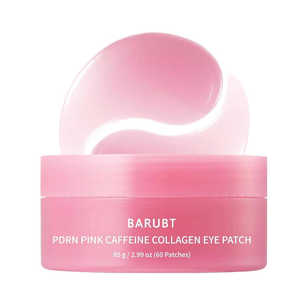 PDRN Pink Caffeine Collagen Eye Patch, Patches Antirrugas e para Linhas de Expressão para o Rosto, Máscara para a Área d