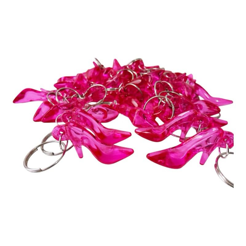 50  Chaveiro Sapatinho rosa pink
