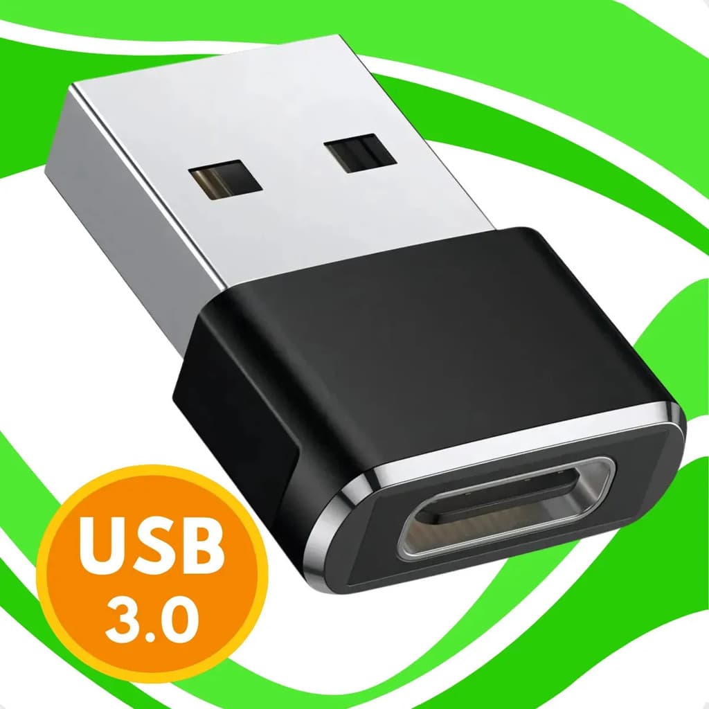 Adaptador Tipo C Para Usb Conector Otg Usb C Femea Para Usb 3.0 Macho Usbc X Usb-a