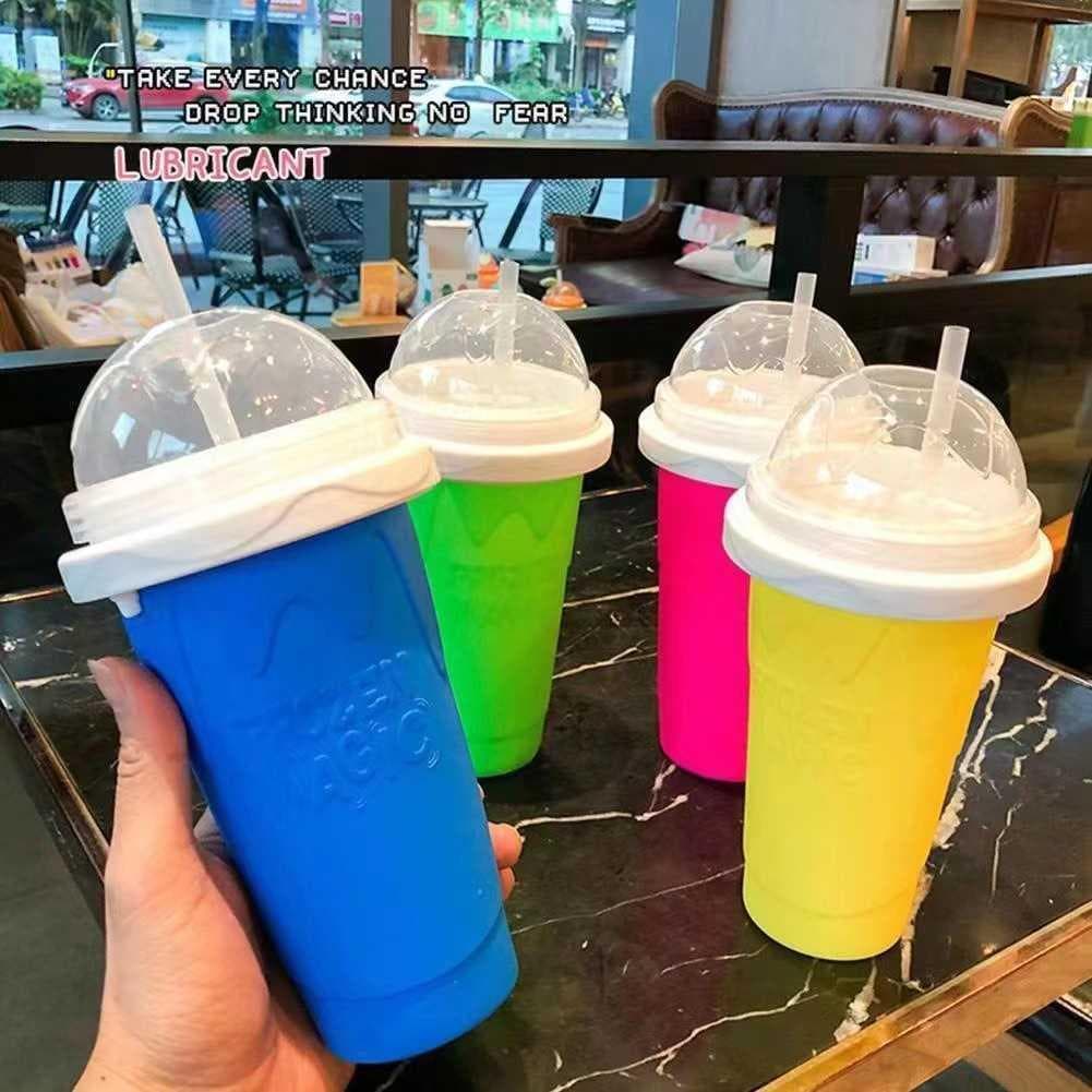 Cross-Border casa smoothie copo verão pitada copo smoothie verão agitar em copo de gelo influenciador de refrigeraç