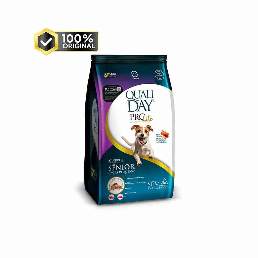 Raçao Macia Qualiday Prolife Caes Raças Pequenas Senior 2.5kg