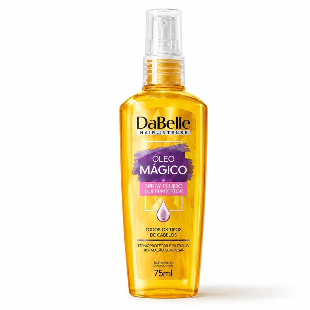 Spray Fluido Dabelle Óleo Mágico Multiprotetor 75ml