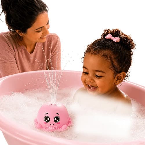 Brinquedo Para Banho Bebê Infantil De Banheira Espirra Água sensorial educativo luzes menino menina