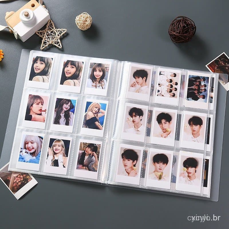 Álbum De Fotos De 3 Polegadas Inclui 216 Bolsos Transparentes Úteis 29 * 22.5 Cm DXCZ
