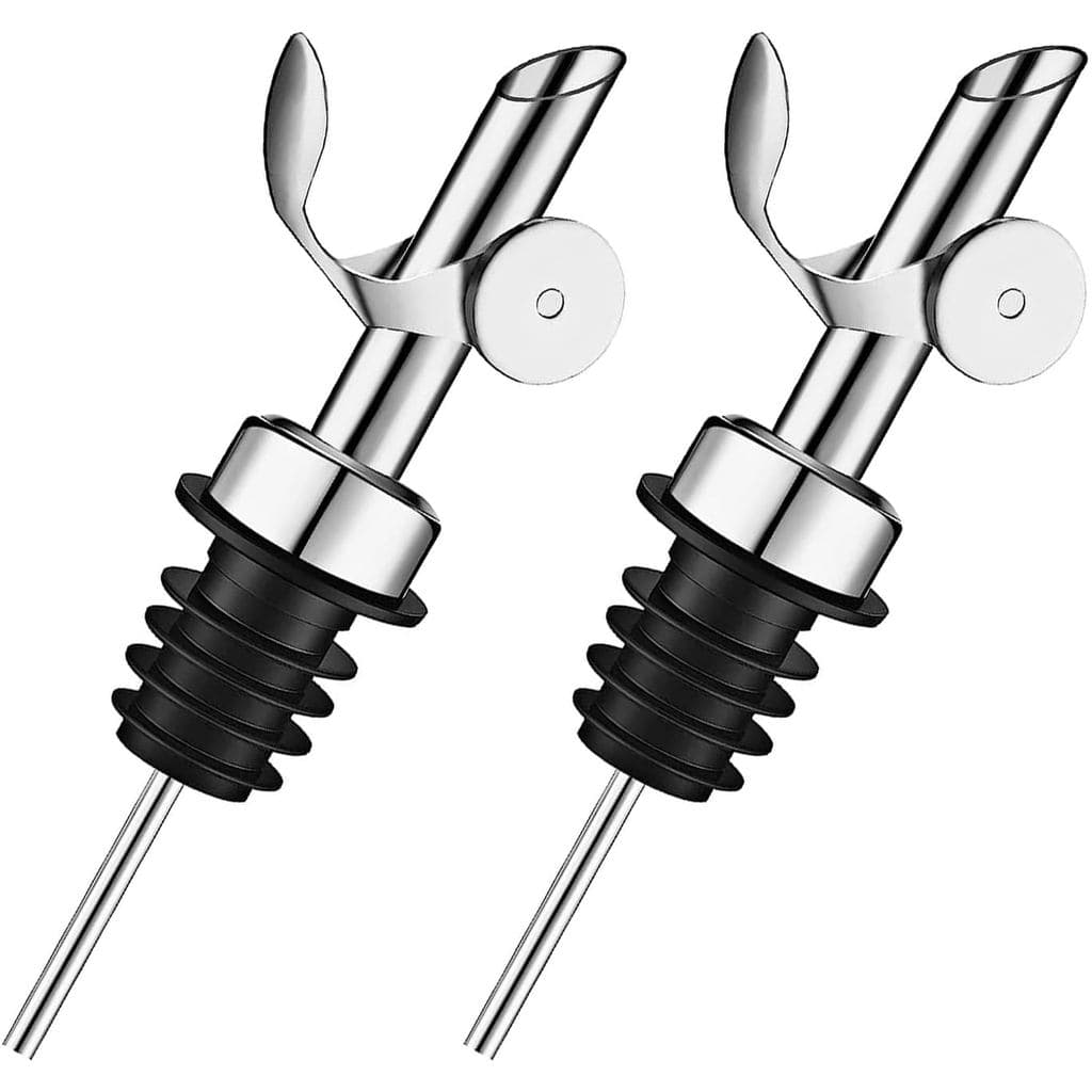 Pafusen 2 Peças Bico Dosador para Bebidas, Bico Dosador Automático para Azeite, Bico Dosador para Garrafas de Bebidas, B
