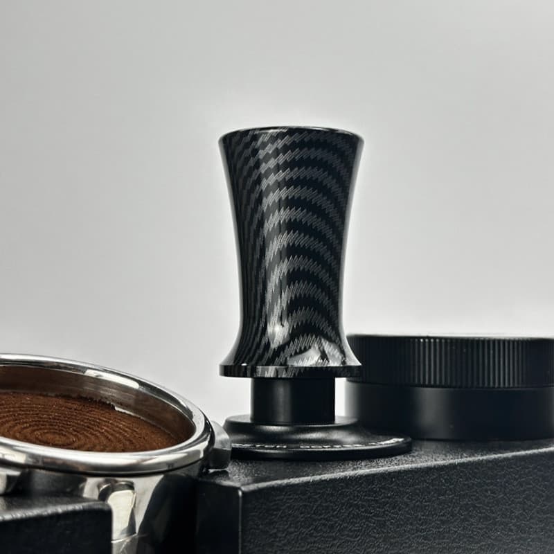 Prensa de café de aço inoxidável, prensa de rosca, martelo 51/53/58mm, portátil, ajustável, doméstico