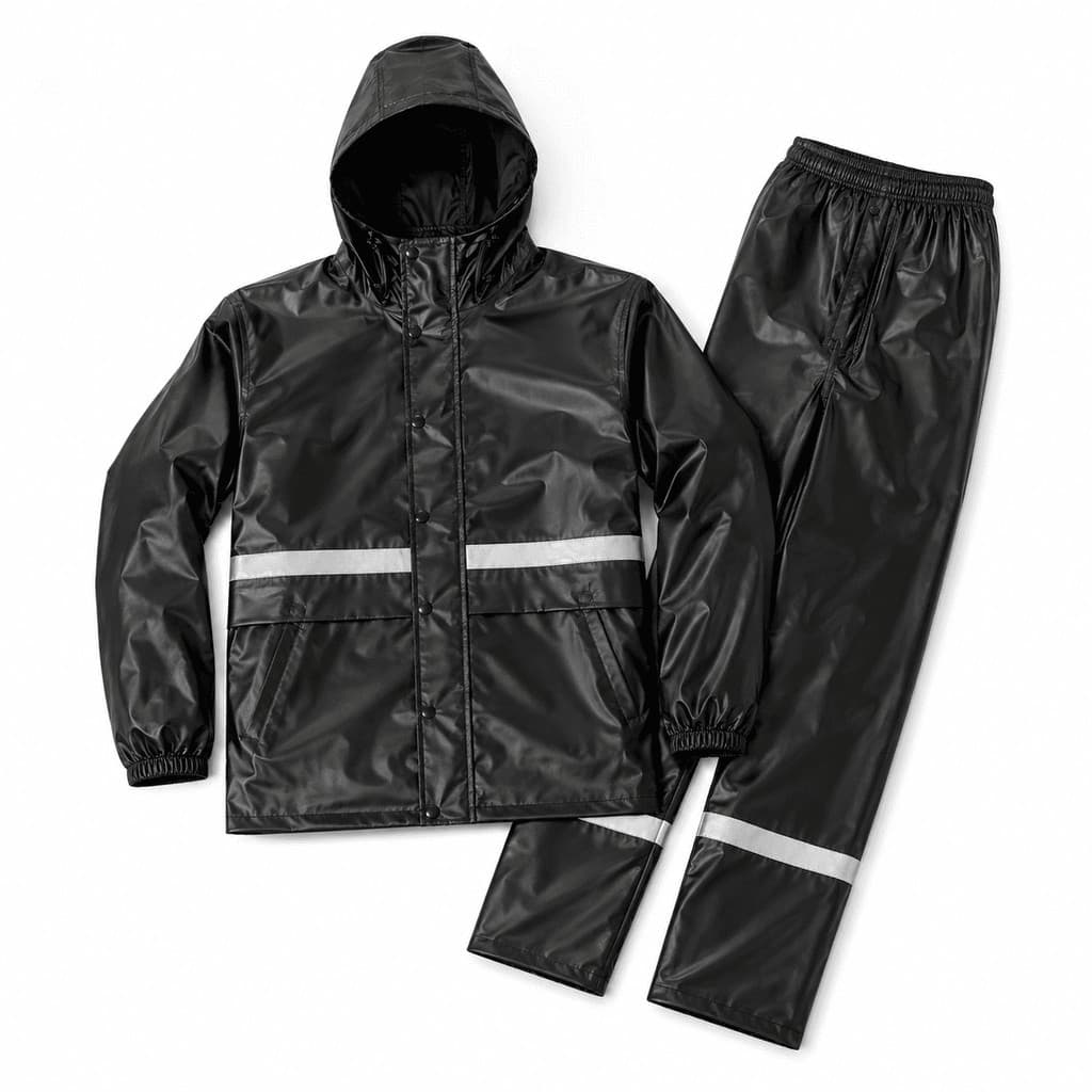Kit Chuva Moto Profissional Jaqueta e Calça Reforçada