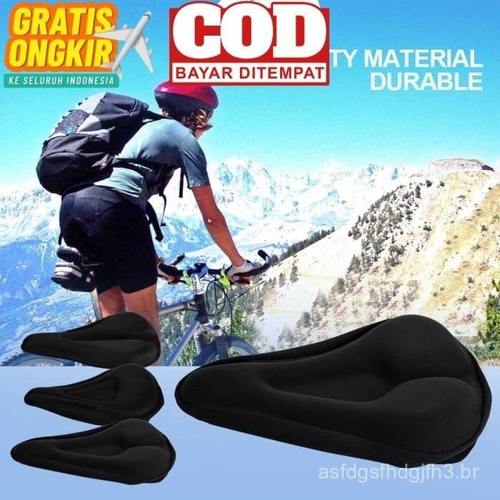 Capa de Selim de Bicicleta SUPERRR SOFT com Almofada de Gel Macio DM IGGO