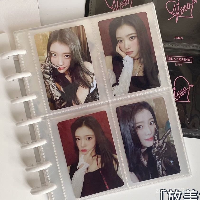 A5 Cogumelo Buraco Photocard Pasta Arquivo Kpop Papelaria Polco Armazenamento Álbum Ídolo Lomo Cartão Bilhete Postal Man