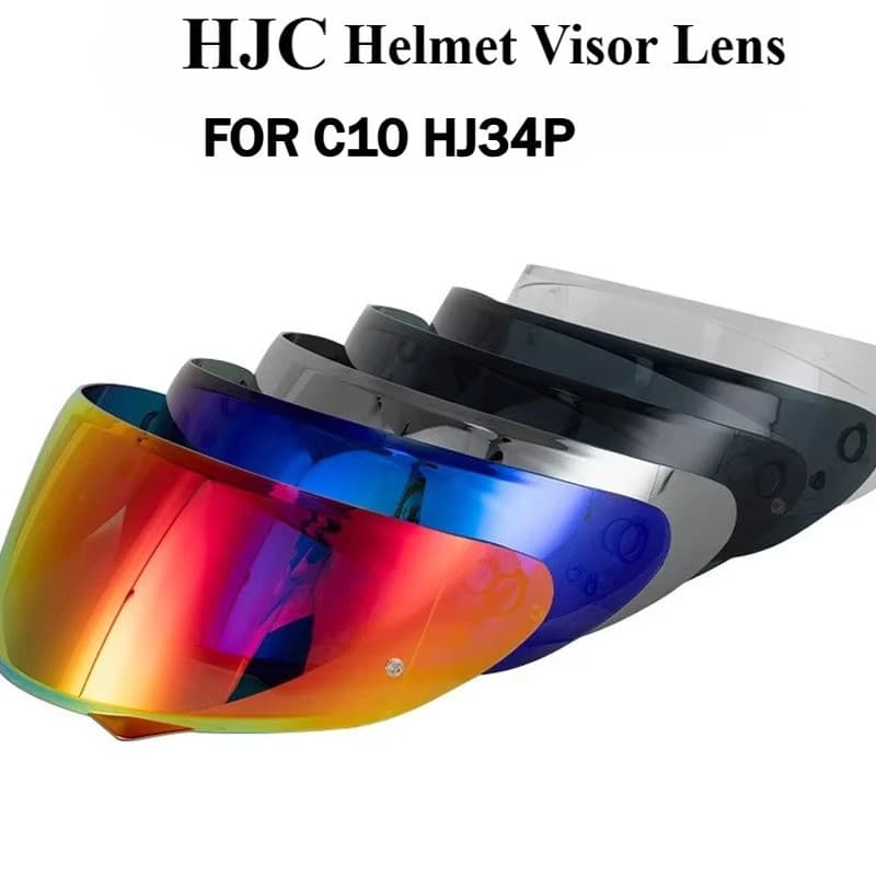 [2025NOVO] Viseira de Capacete de Motocicleta Lente de Capacete Integral HJC para C10 HJ34P Casco Moto Para-brisa Anti-U