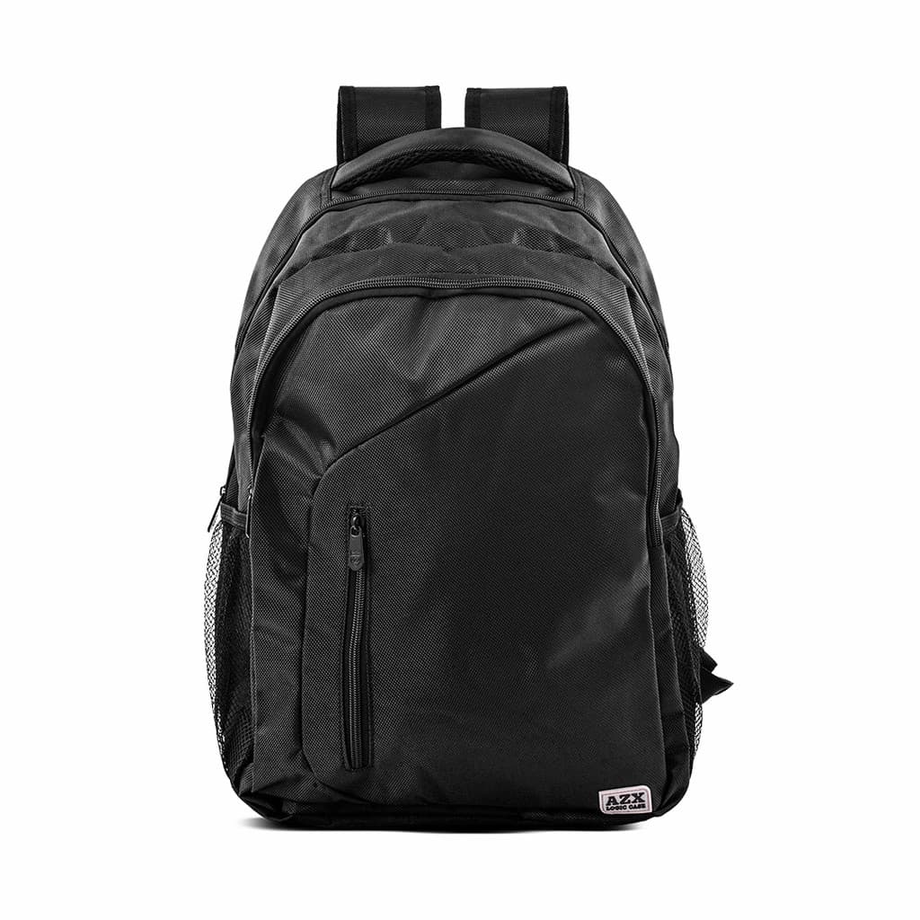 MOCHILA DE TECIDO COM 3 BOLSOS 48X35CM