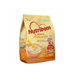 Kit 5 Unidades Nutribom Mingau 180g Cada – Alimentação Infantil