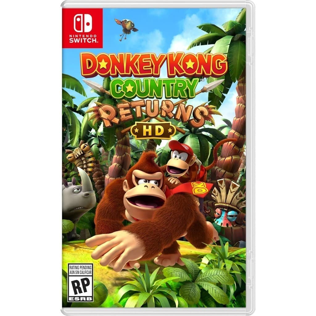 Donkey Kong Country Returns HD Switch Midia Fisica