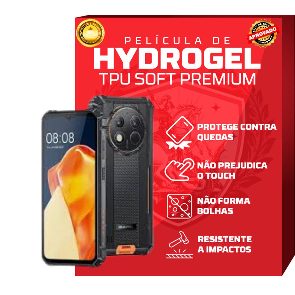 Película de Hidrogel Hd Todos Os Modelos Oukitel