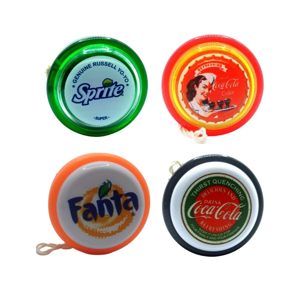 4 Yo-Yos Retro Premium Profissional – Alta Performance e Estilo Clássico