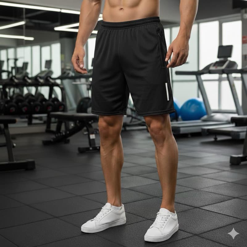 Kit Short Bermuda Masculina Dri-fit Para treino Academia Esportes em Geral