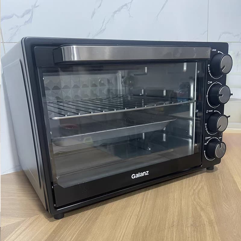 Grans Forno Elétrico Doméstico Pequeno Cozimento Dedicado Multifuncional Automático Grande Capacidade 40L Forno de Mesa