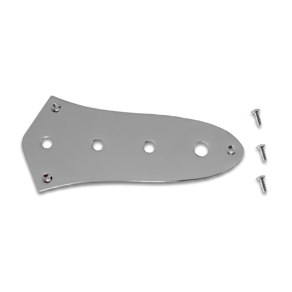 Control Plate Thida Para Contra Baixo Clássico Estilo Jazz Bass Cromado