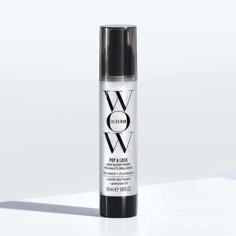 Pop + Lock Sérum Anti-Frizz para Cabelos Lisos, Brilhantes e Sem Pontas Duplas - Com Proteção Térmica e UV