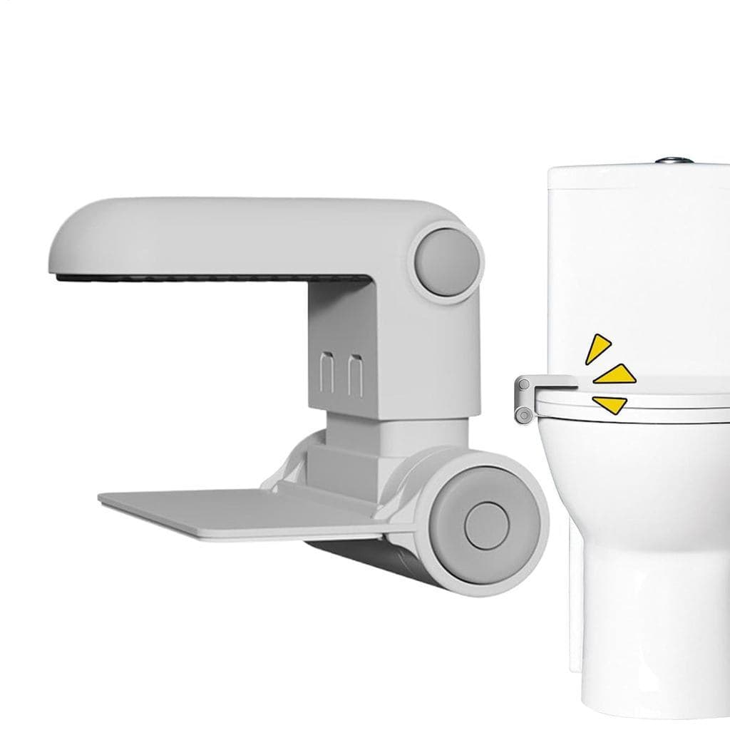 Trava de Segurança para Assento Sanitário Infantil |   Trava de Tampa de Vaso Sanitário, Fecho de Tampa de Vaso Sanitári