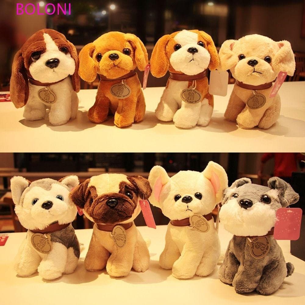 BOLONI Brinquedos De Pelúcia Para Cães , Bonecos Chihuahua , Filhotes De Cachorro Husky Labrador , Simulação