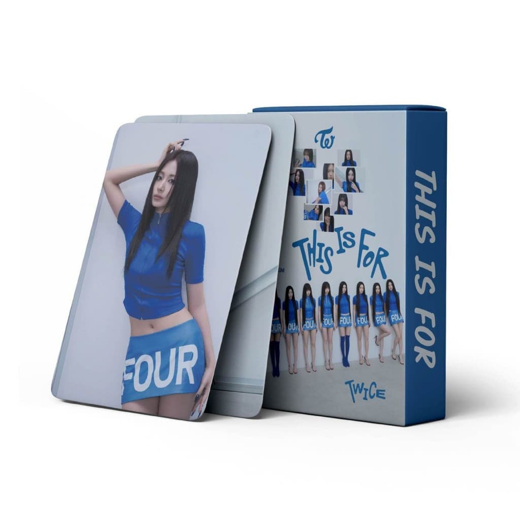 55 Pçs/set TWICE Este É Para Lomo Photocards Coleção De Fãs