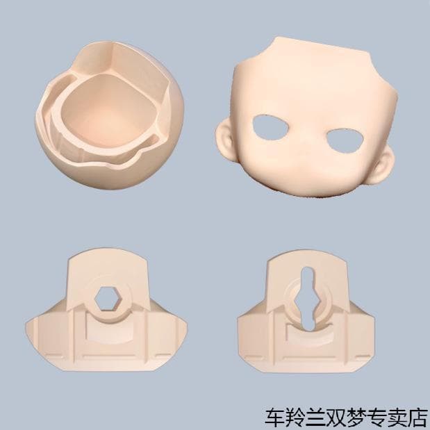 Ob11 cabeça do bebê gsc cabeça traseira escudo gsc Nendoroid acessórios destacável cabeça escudo 12 pontos bjd rosto esc