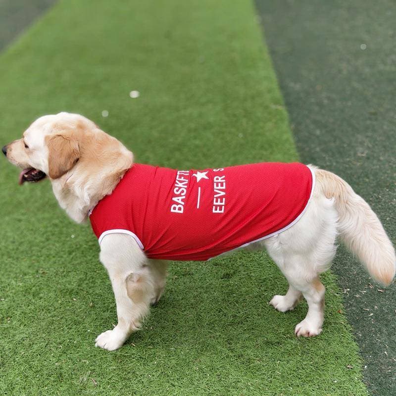 Verão grande cão roupas para cães Golden Retriever roupas borda pastor Labrador Samoyed roupas para cães grandes estilo